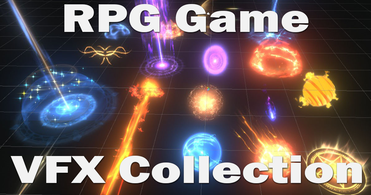 RPG Game VFX Collection(Built-in) VFX preview