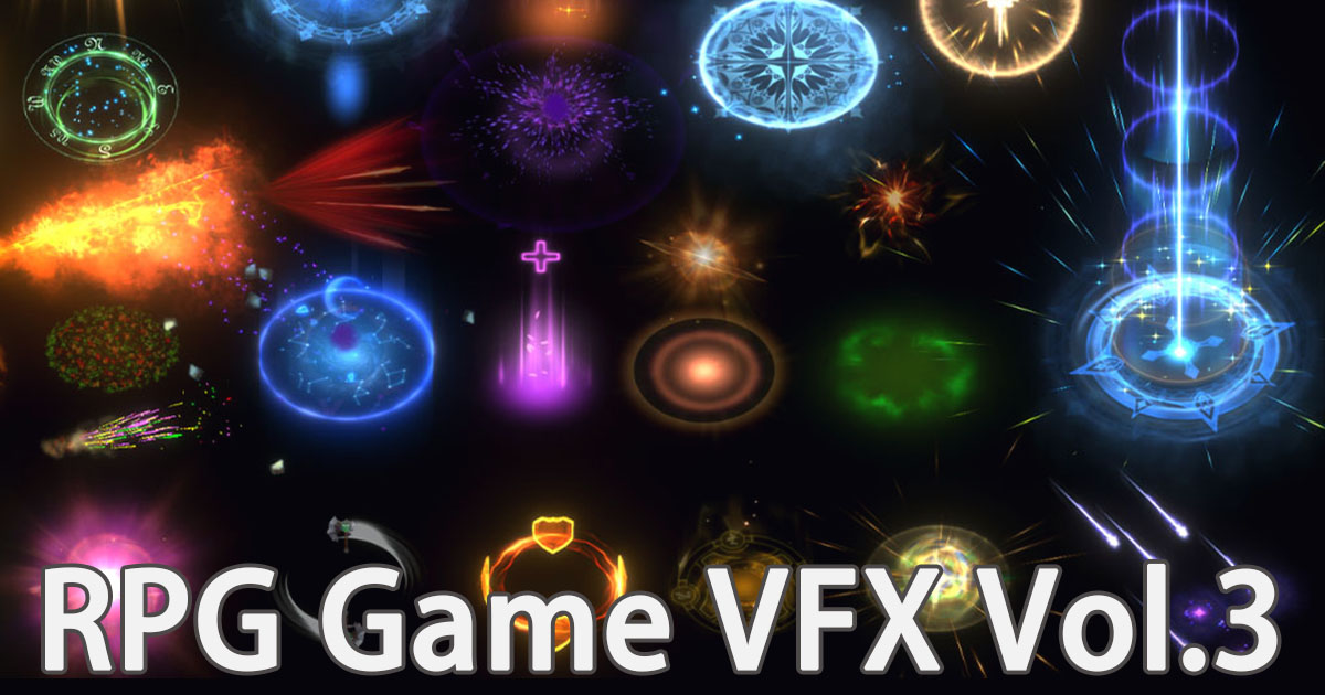 RPG Game VFX Collection Vol.3(Built-in) VFX preview