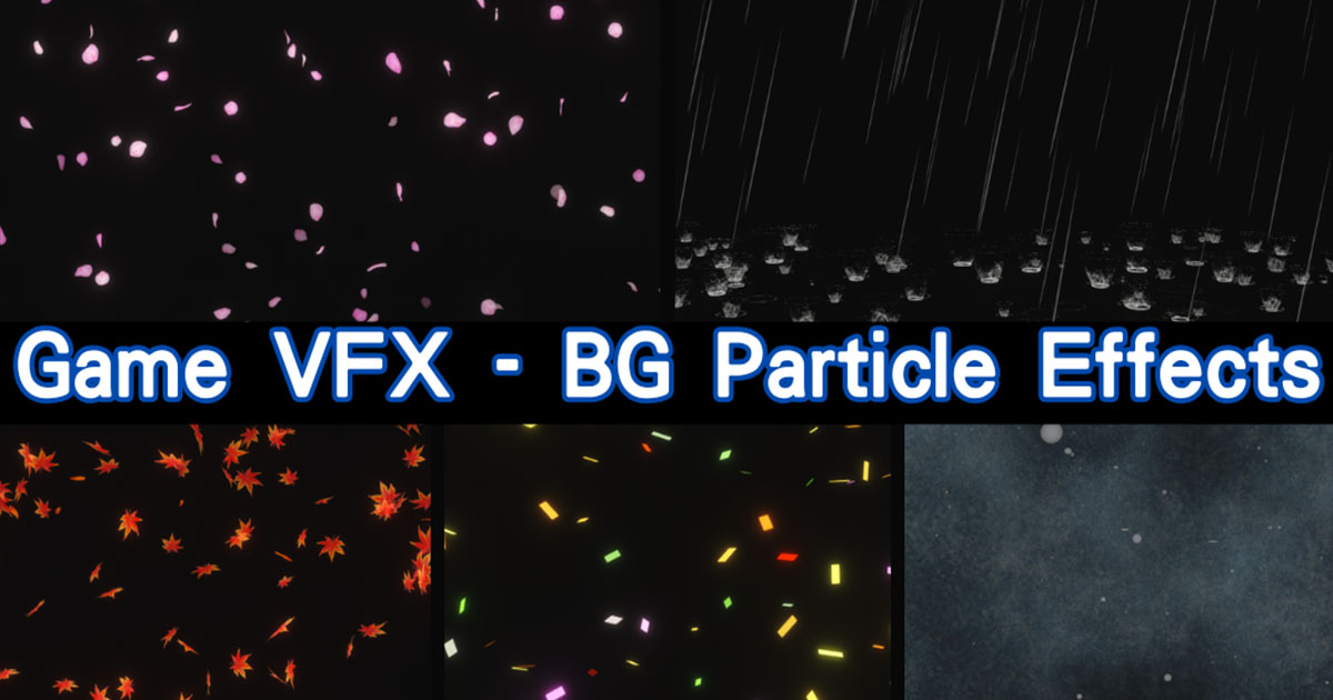 Game VFX - BG Particle Effects VFX preview