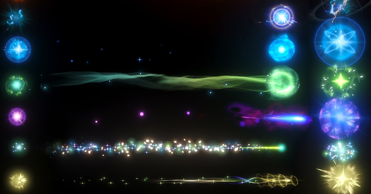 Game VFX - Magic Projectiles Vol.1 VFX preview