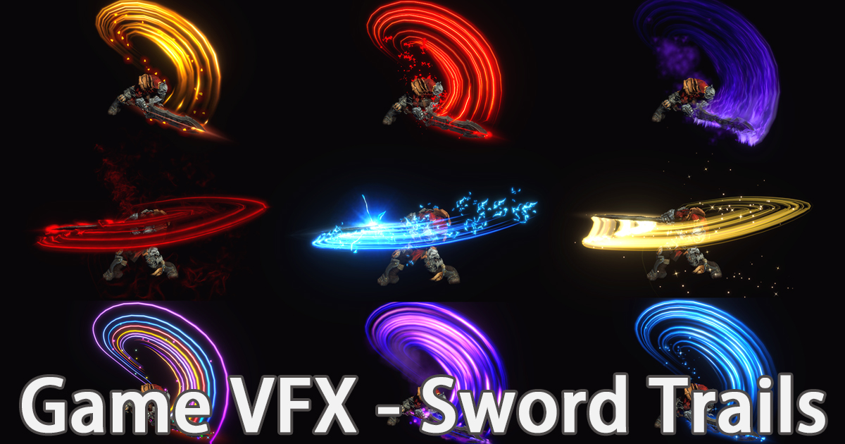 Game VFX - Sword Trails VFX preview