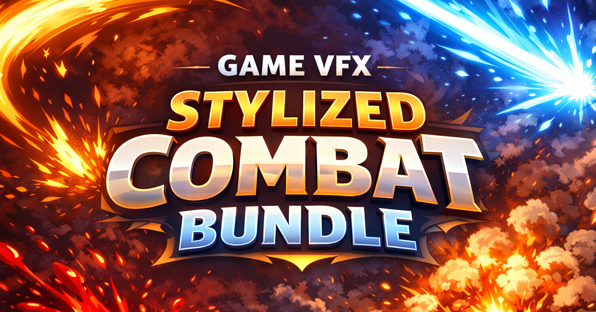 GAME VFX - Stylized Combat Bundle VFX preview