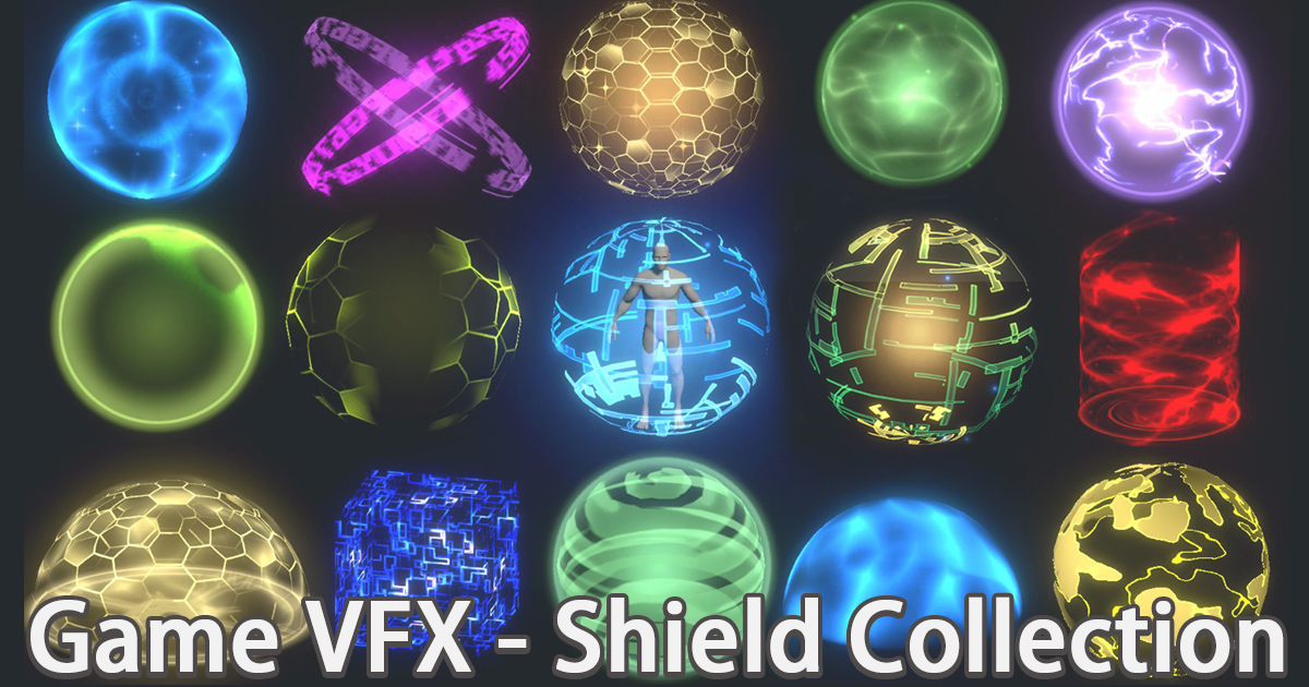 Game VFX - Magic Shields VFX preview