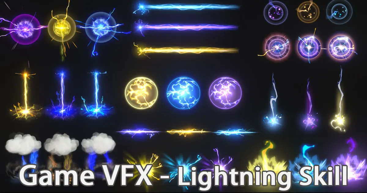 Game VFX - Lightning Effects VFX preview