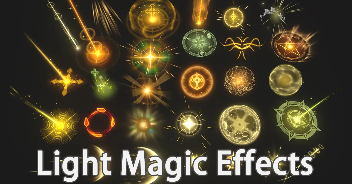Game VFX - Light Magic Effect VFX preview