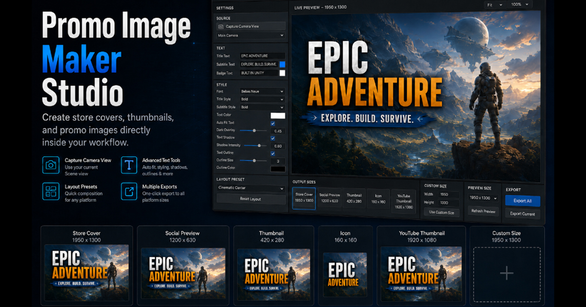 Promo Image Maker Studio VFX preview