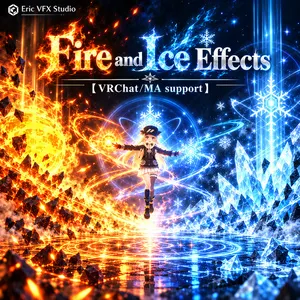 Fire and Ice effects VFX preview